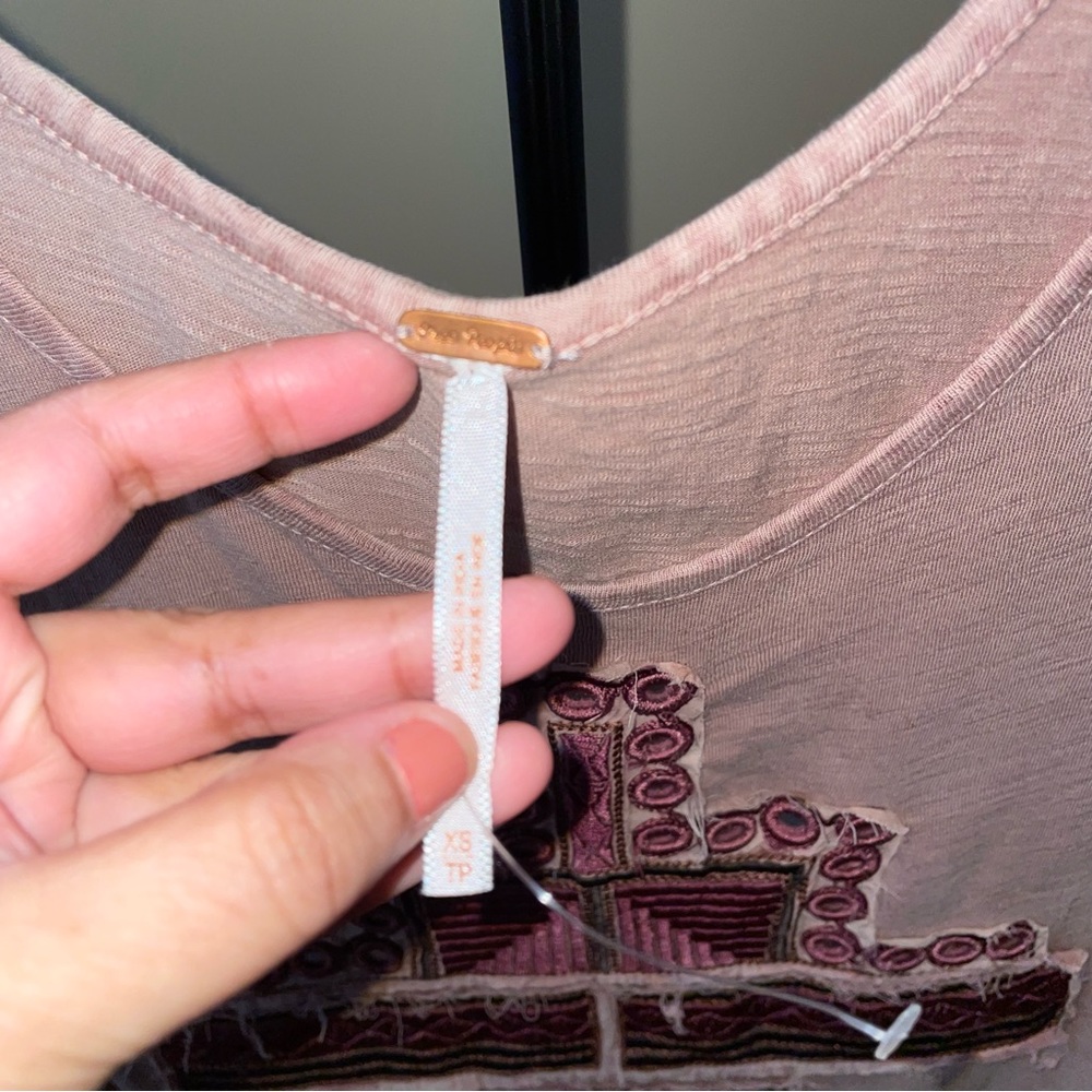 Free People Mauve Top - Picture 6 of 6